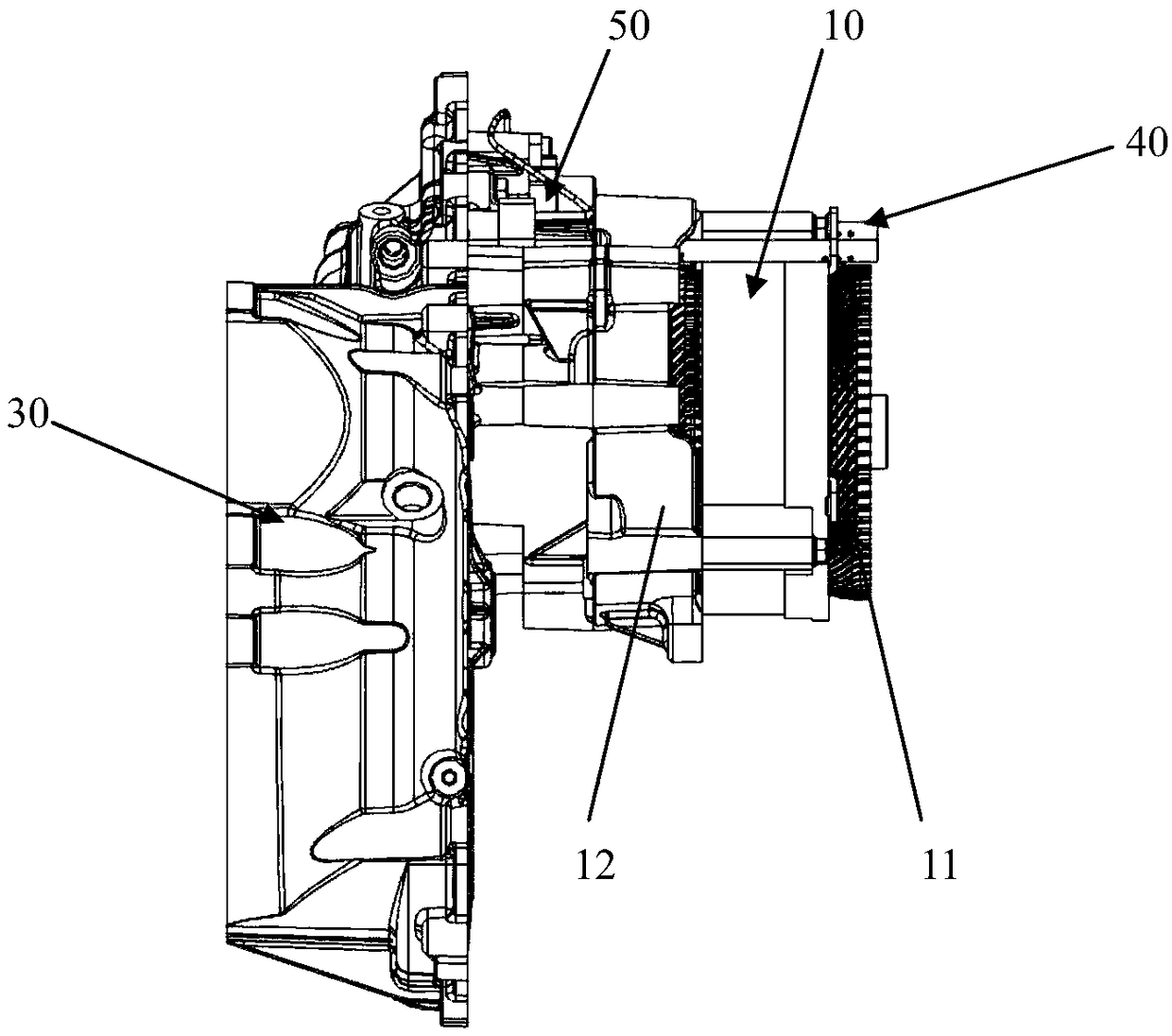 Integrated motor