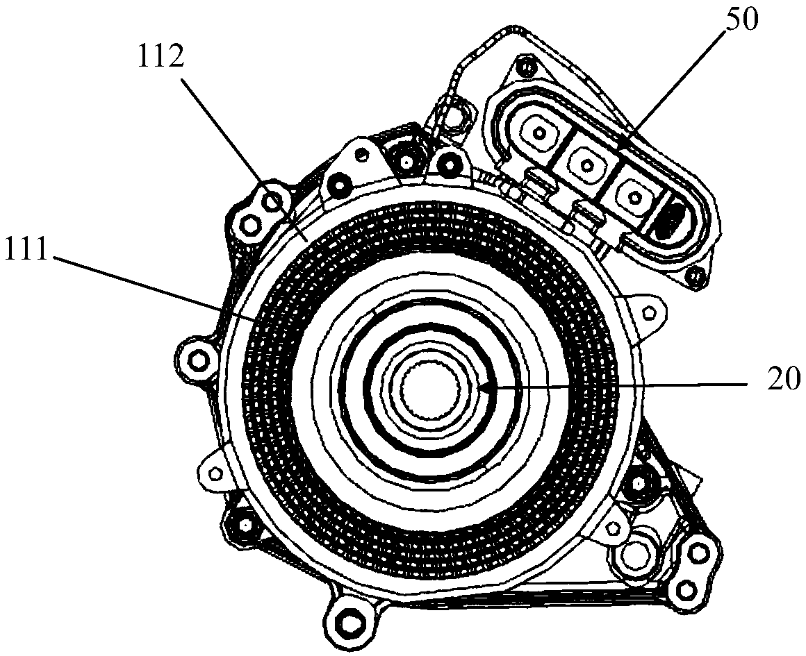 Integrated motor