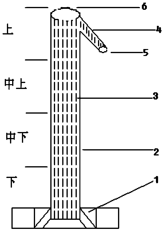 Calcium-sulfate-made equipment with water upflowing function