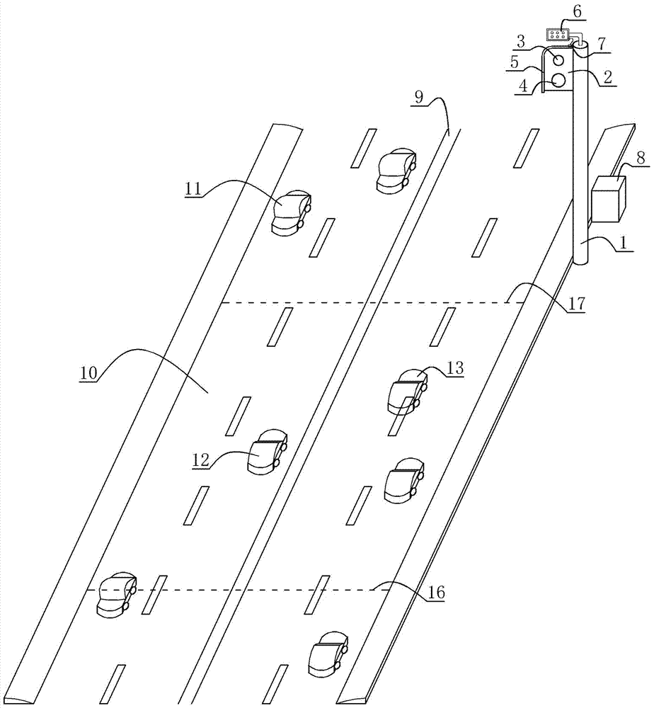 Integrated multifunctional road traffic law enforcement instrument