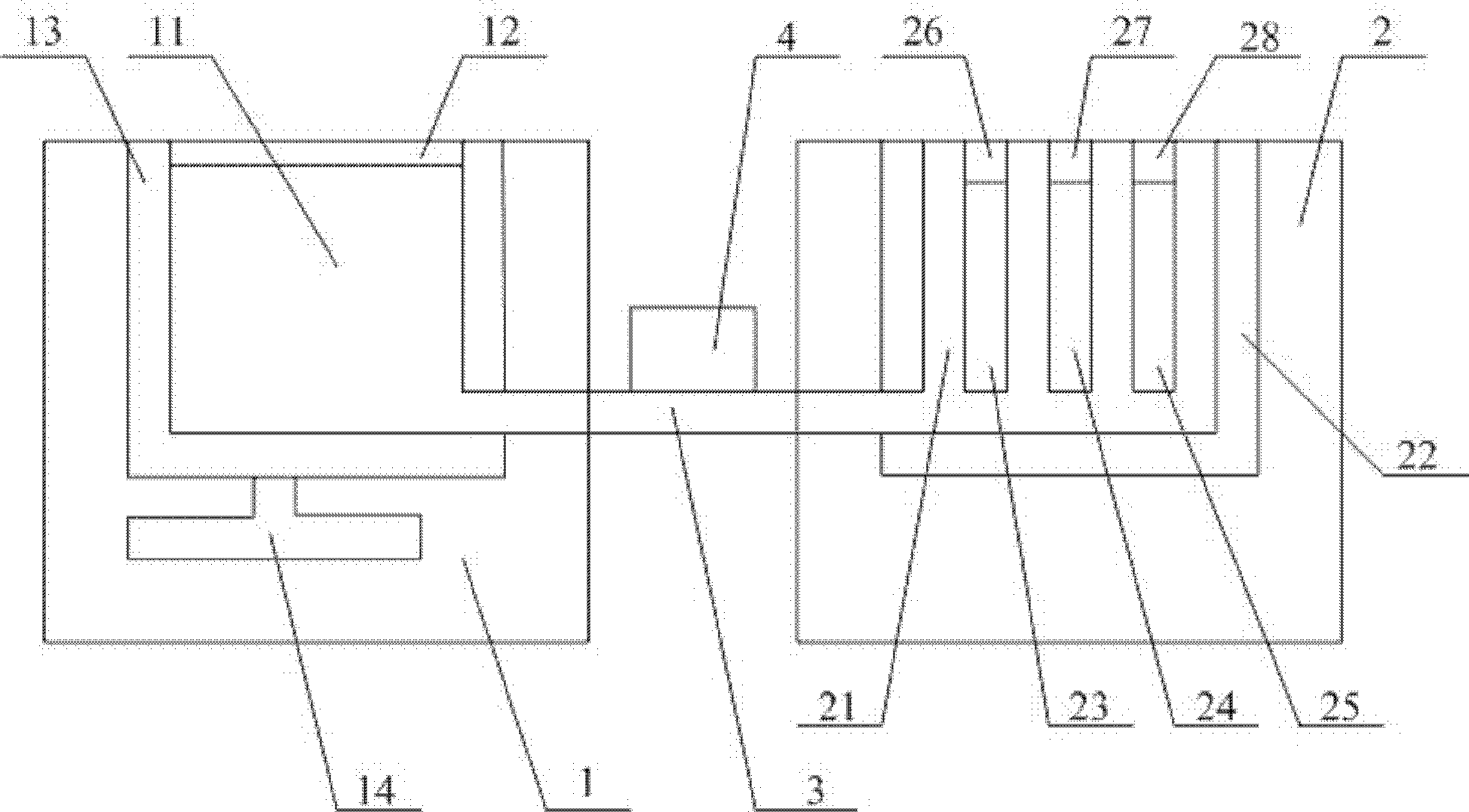 Device and method for detecting toxicity of water body