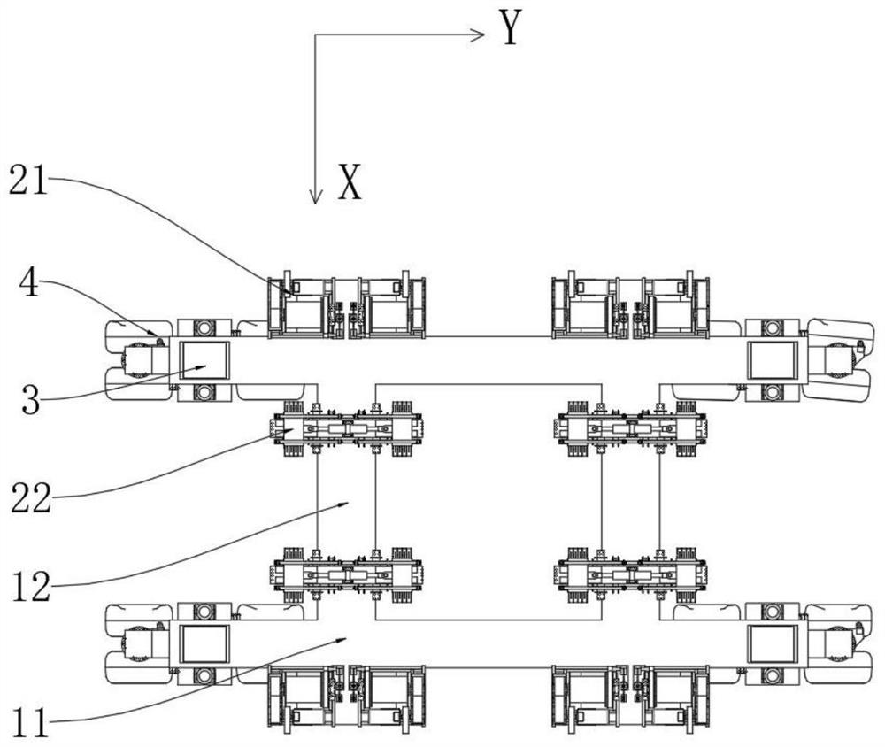 Height-adjustable bridge pier hoisting machine, construction method and overpass passing method