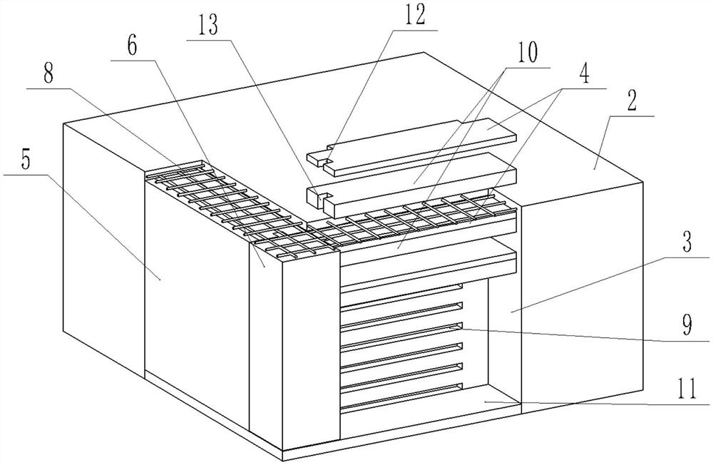 Reinforced concrete frame structure