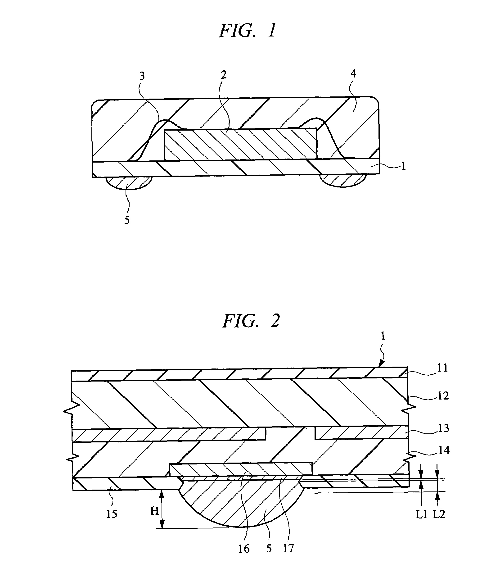 Semiconductor device having a particular electrode structure