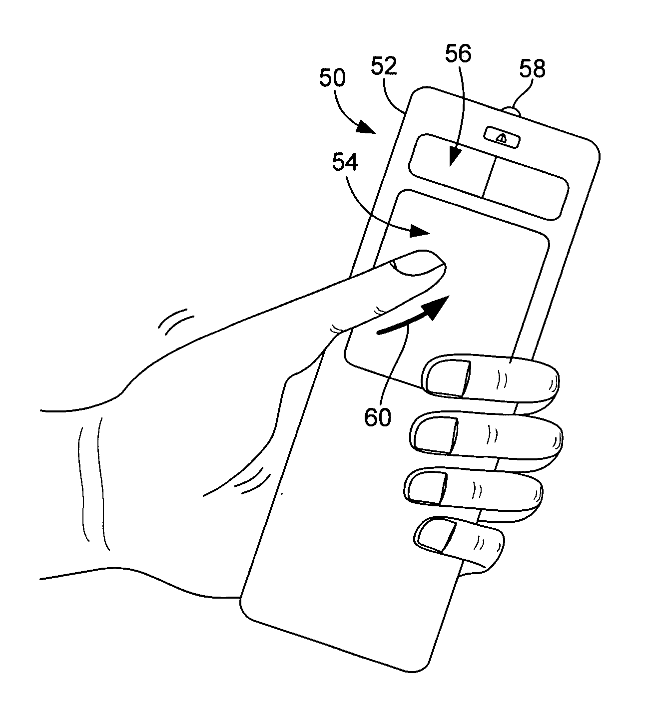 Remote control with touchpad and method