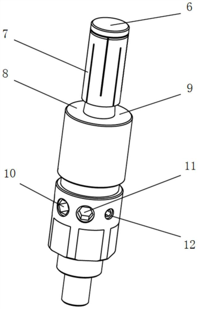 Quick positioning and fixing device and method for hole-series parts