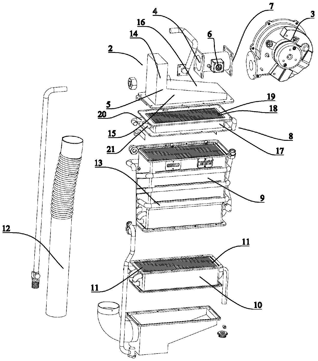 Full premixing type water heater