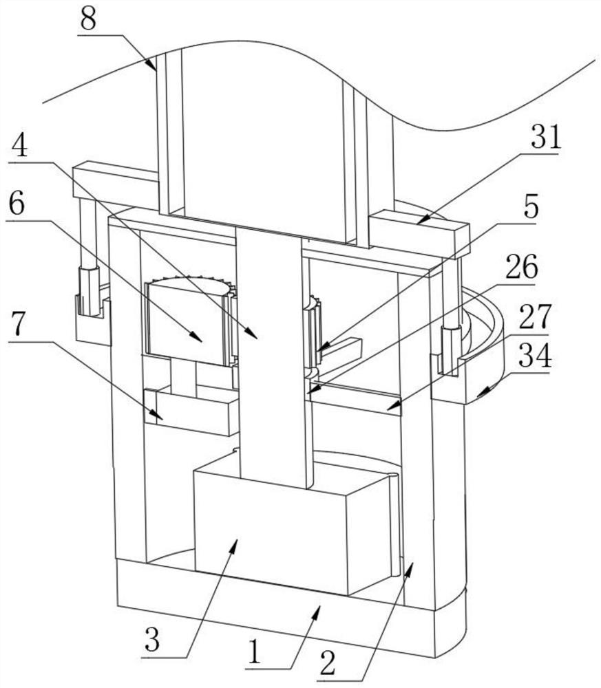 Rapid construction device and method for steel structure fabricated building