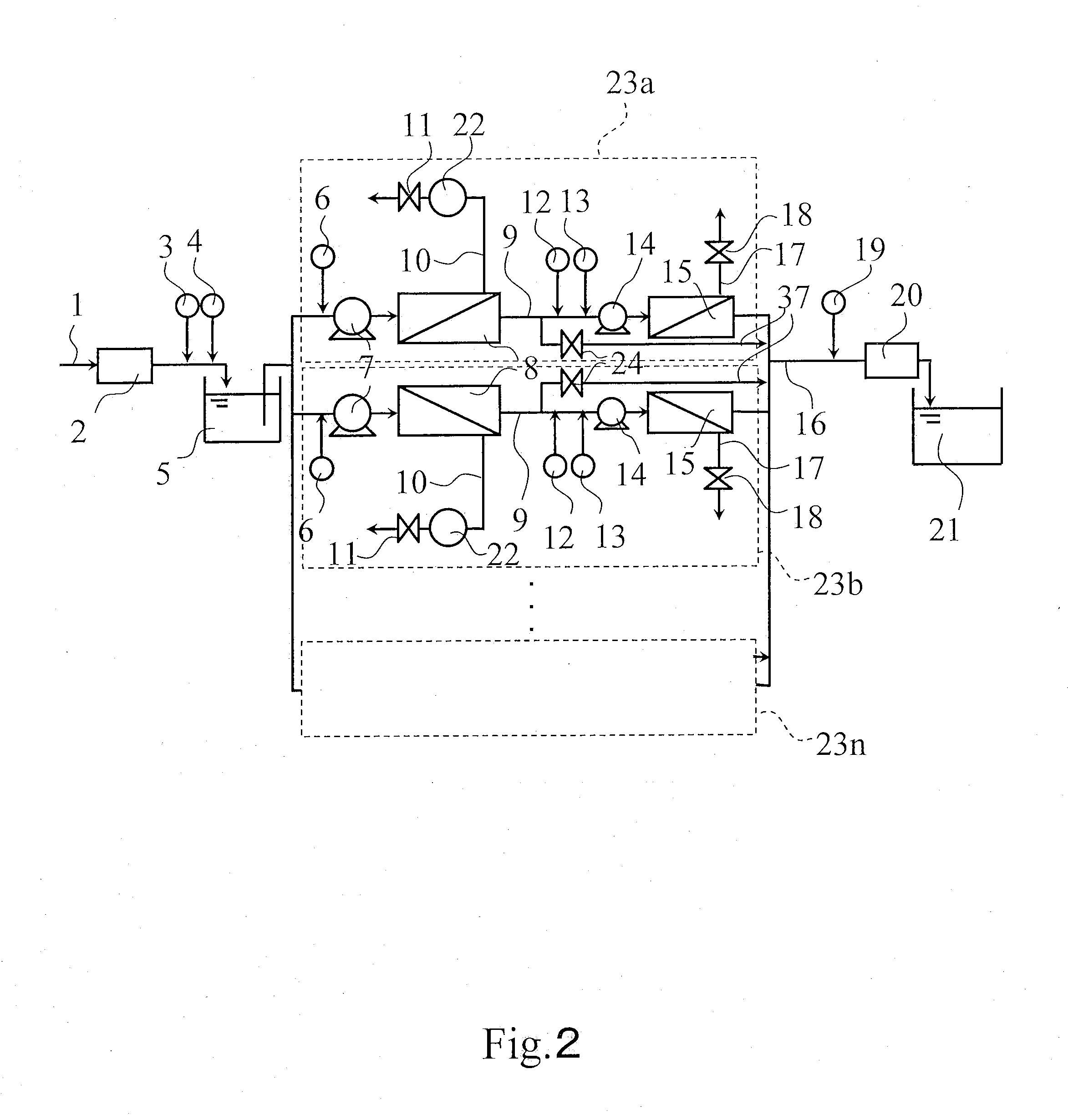 Method for producing fresh water