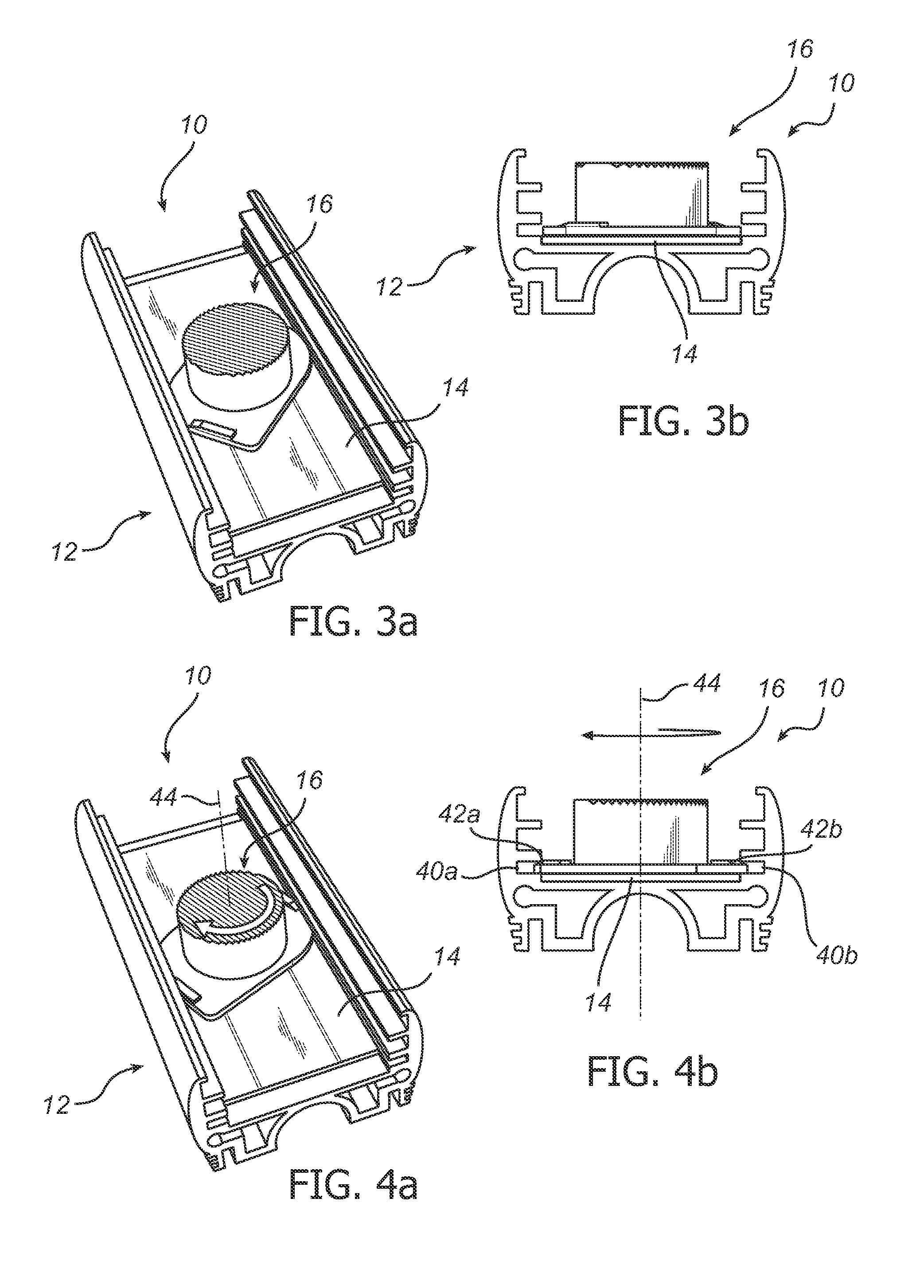 Light output device and assembly method