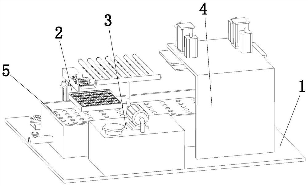 Cleaning and disinfecting device for hyaluronic acid injection needle