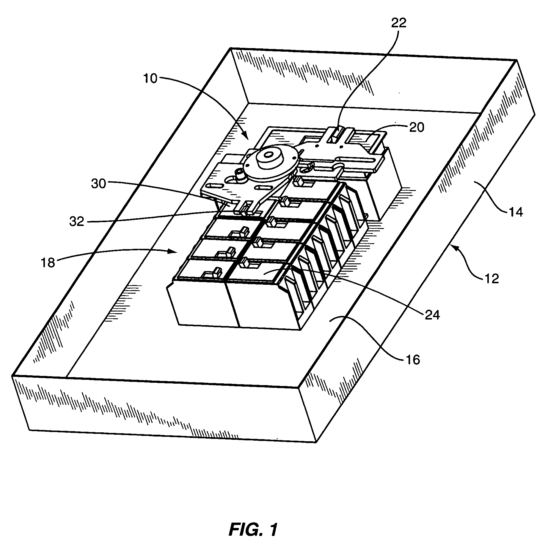 Switching mechanism with mechanical interlocking and manual override