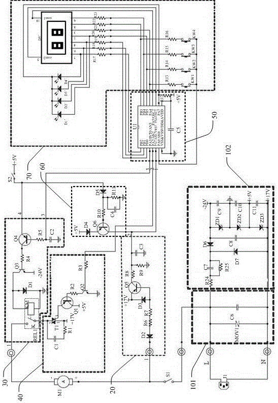 A control system for an AC motor