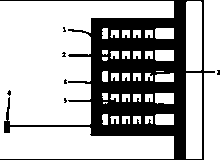 Cultivation method of large-scale family crab seedlings in micro-flow water cages