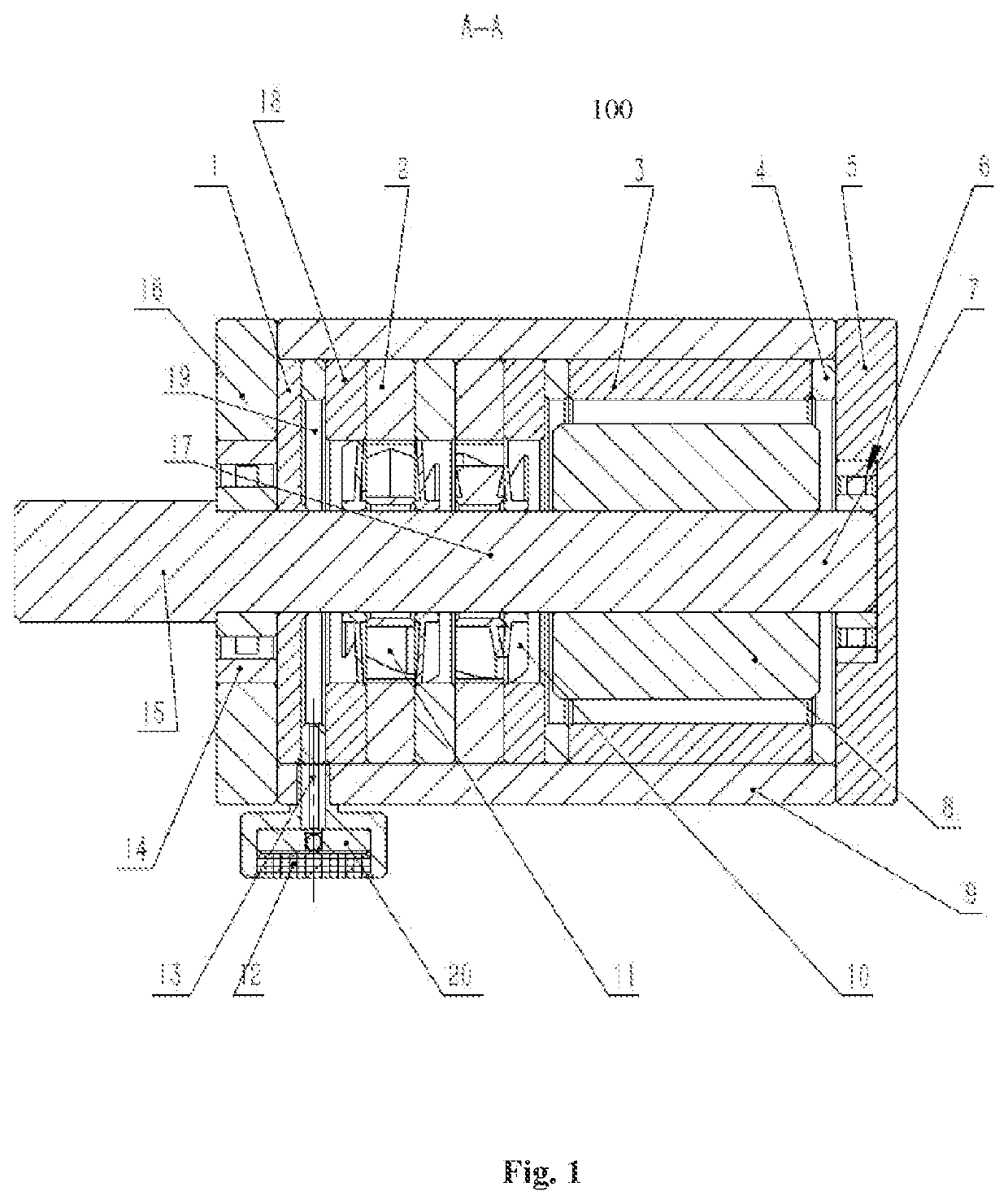 Motor and exhaust method for motor cavity