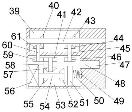 Magnetic control reciprocating pipeline interior dredging device