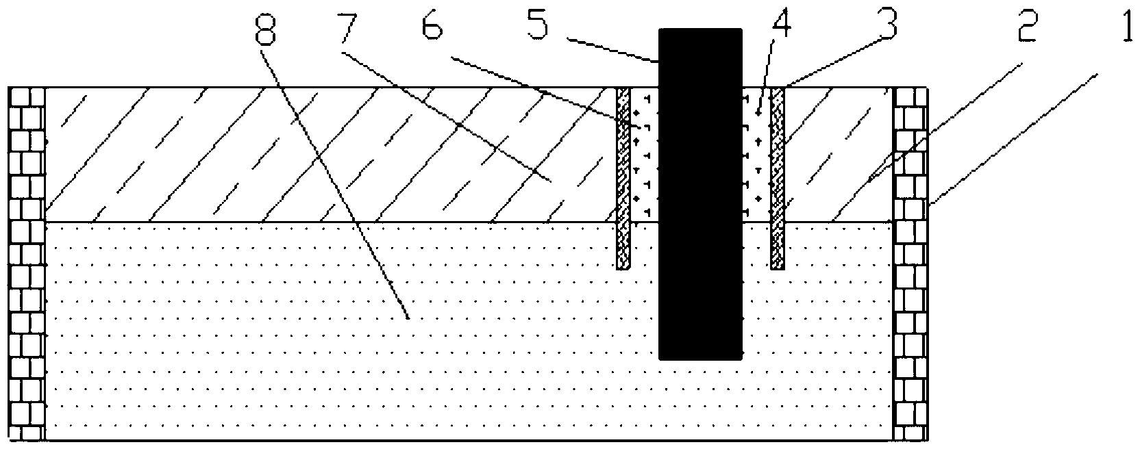 Protective casting method for feeding steel strips into crystallizer