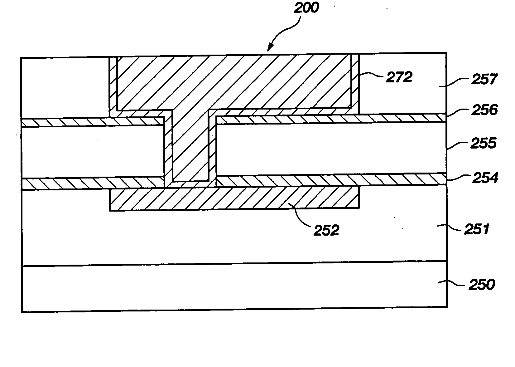 Methods for improving metal-to-metal contact in a via, devices made according to the methods, and systems including the same