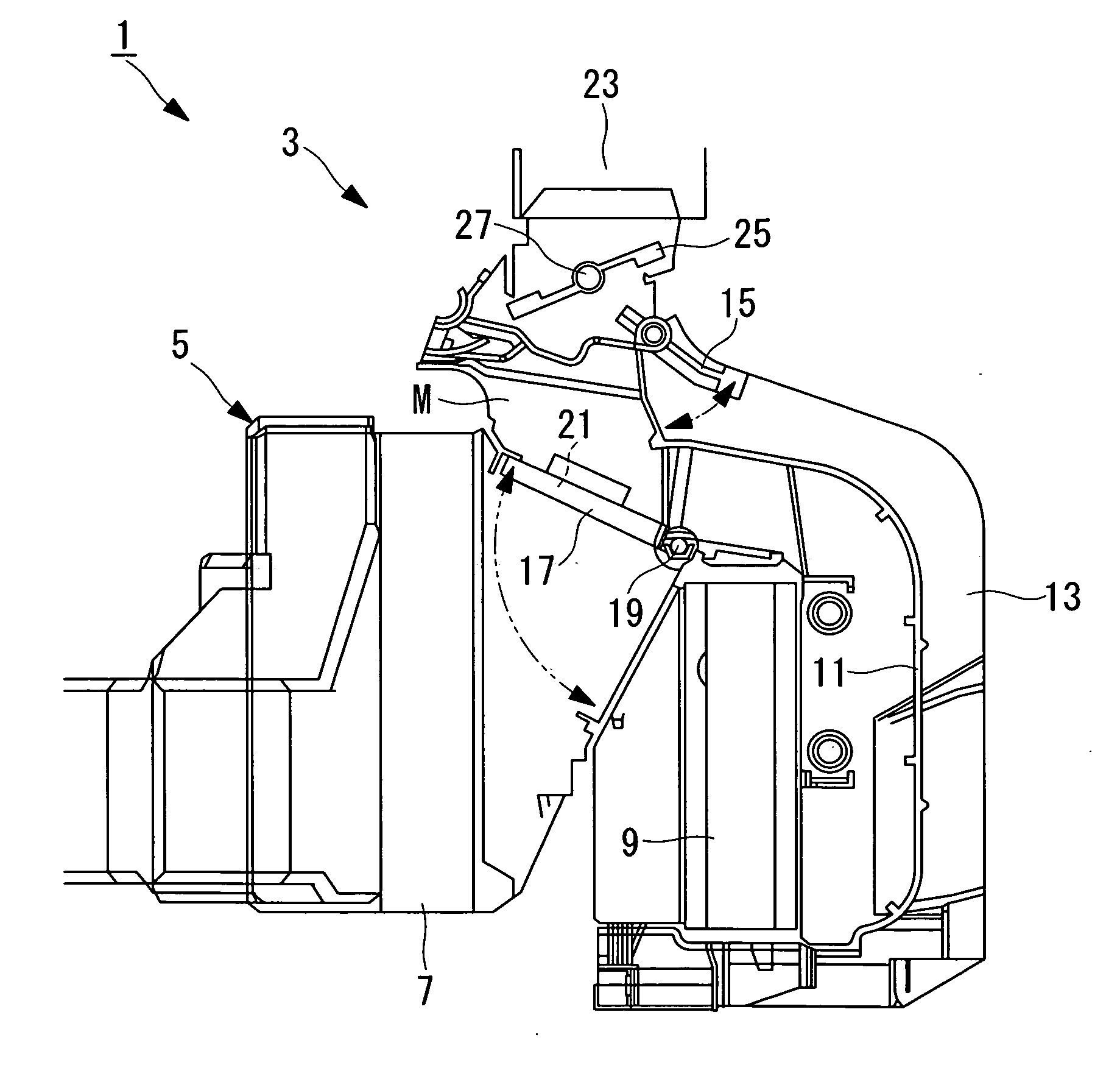 Damper, Air Conditioning Unit and Vehicular Air Conditioning System