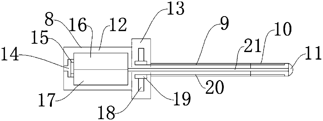 Phlegm removing device for department of respiration and phlegm removing method of phlegm removing device