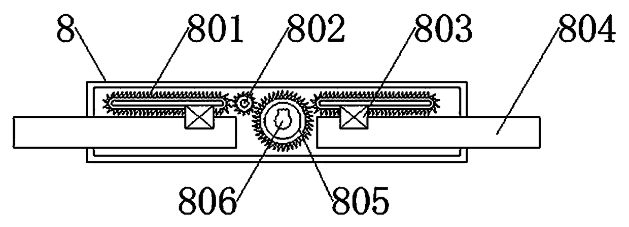 Architectural-assembling transmission device