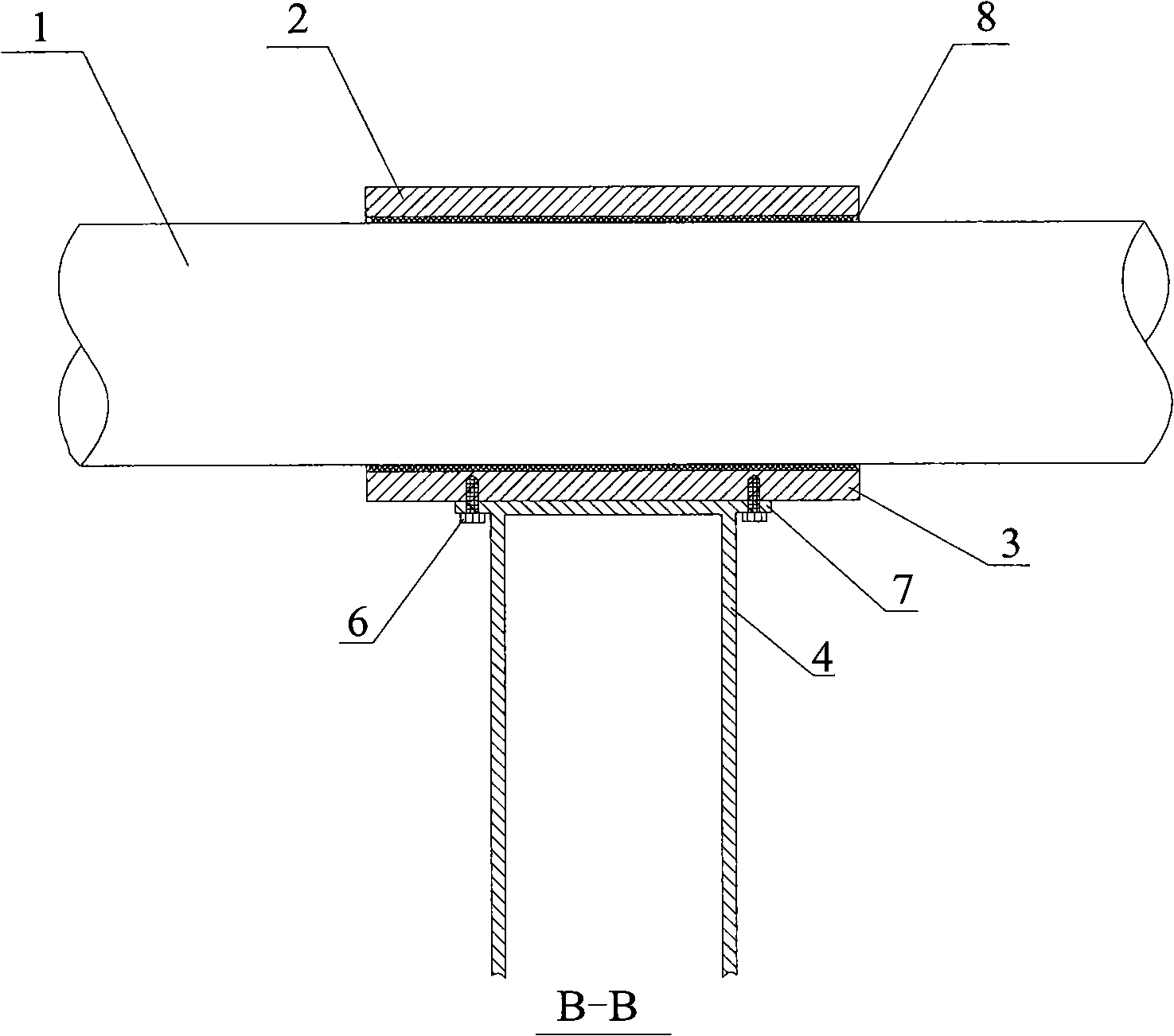 Submarine pipeline bending-resisting fixer and installing method thereof
