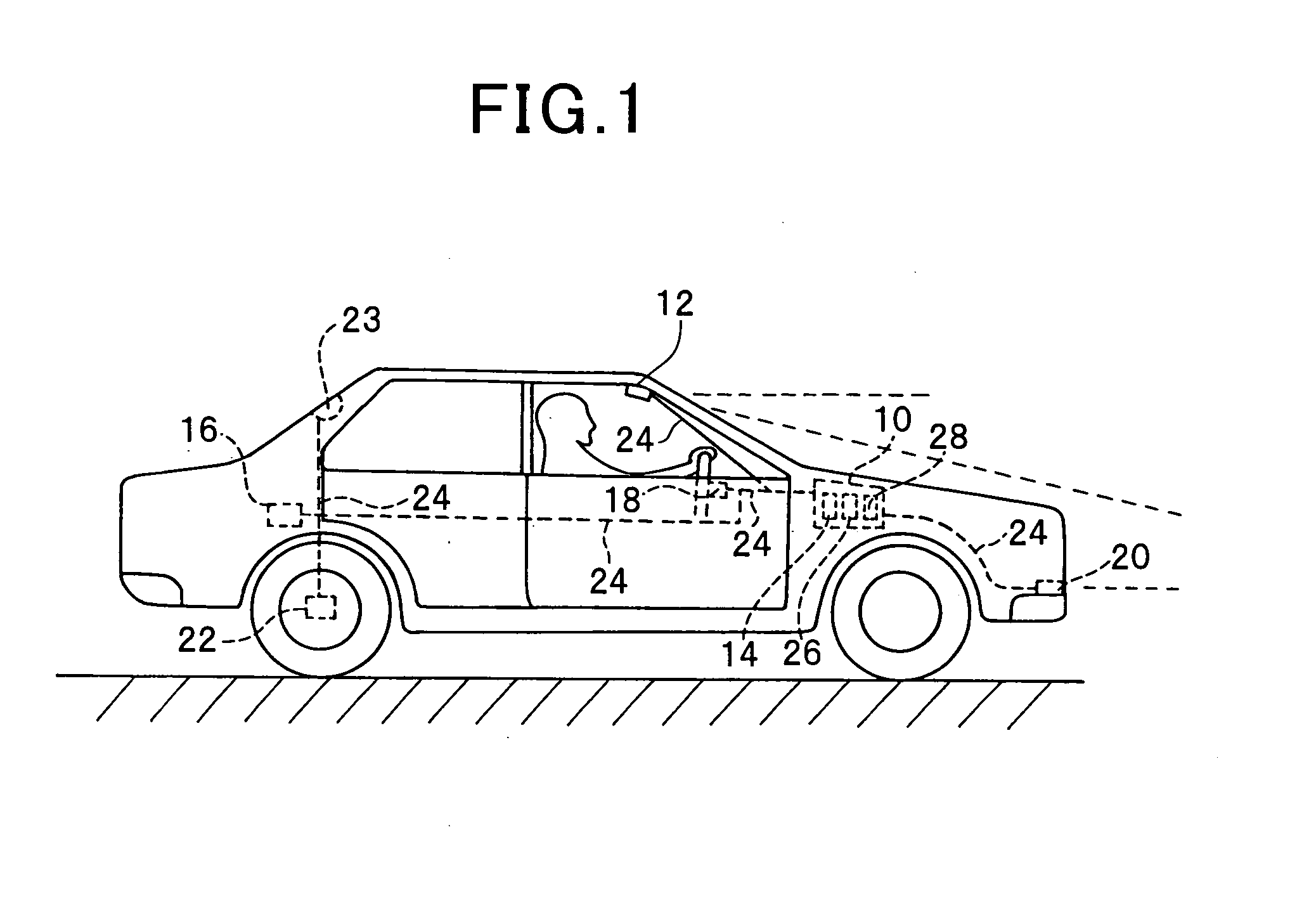 Apparatus for determining the presence of fog using image obtained by vehicle-mounted device