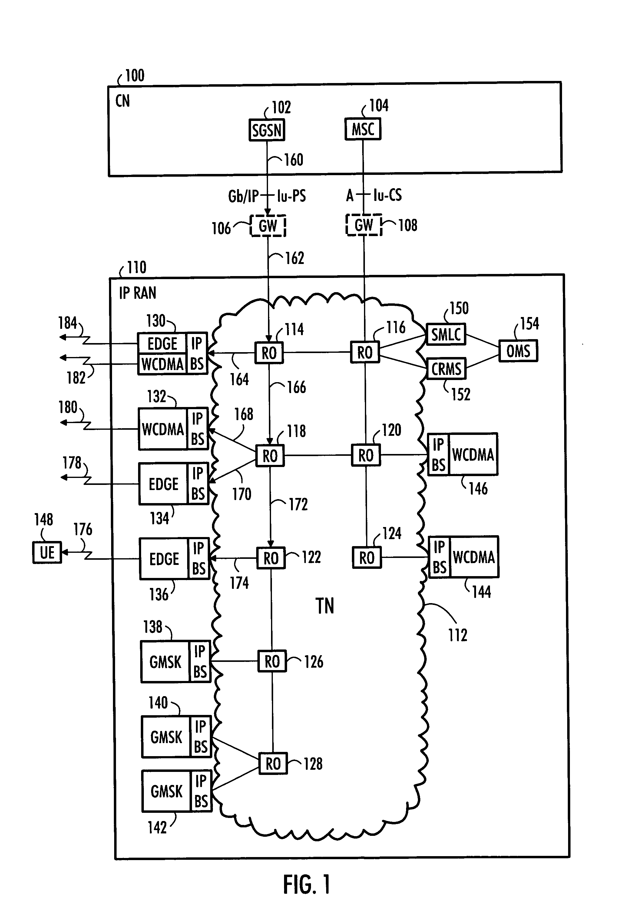 Arrangement and method for paging, cellular radio system, and paging controller for cellular radio system