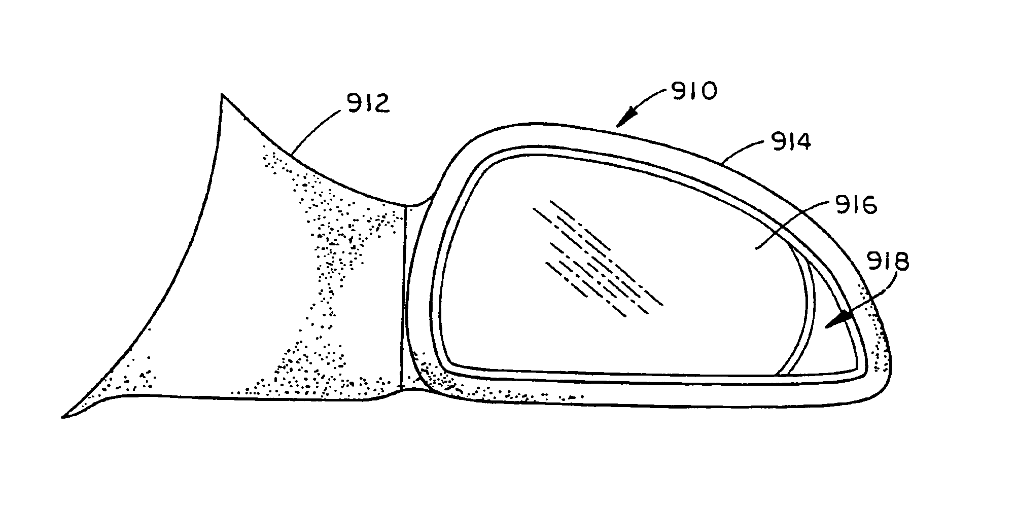 Lighted exterior mirror system for a vehicle