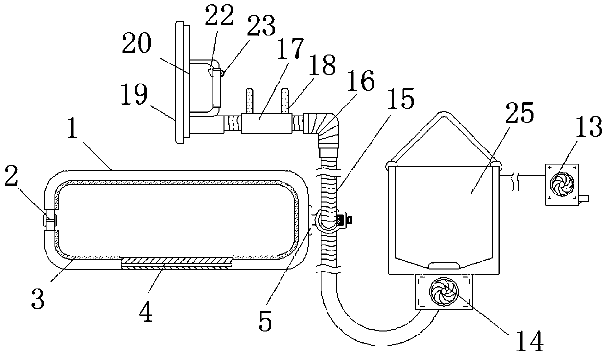 Hand-wearing type auxiliary power building exterior wall mortar trowelling device