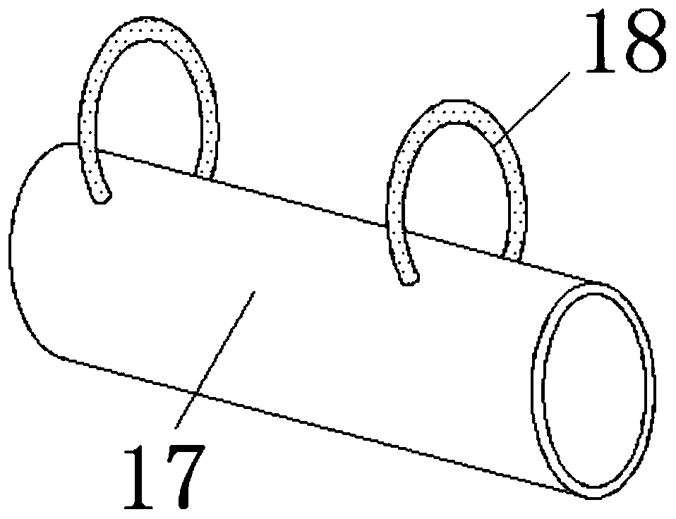 Hand-wearing type auxiliary power building exterior wall mortar trowelling device