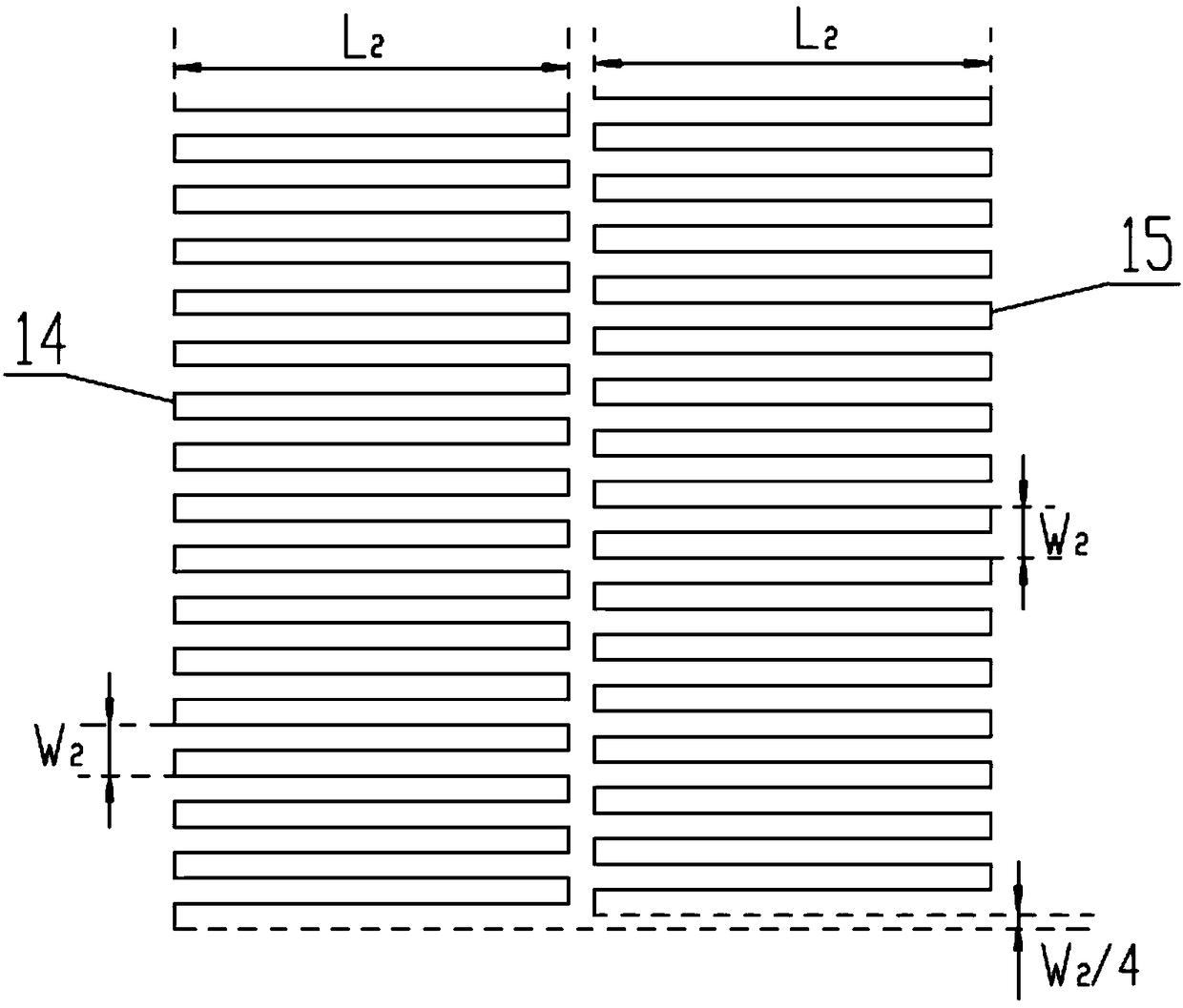A Dual-row Two-Dimensional Time Grating Linear Displacement Sensor