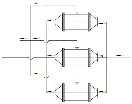 Sewage treatment system with segmental ceramic membrane filters