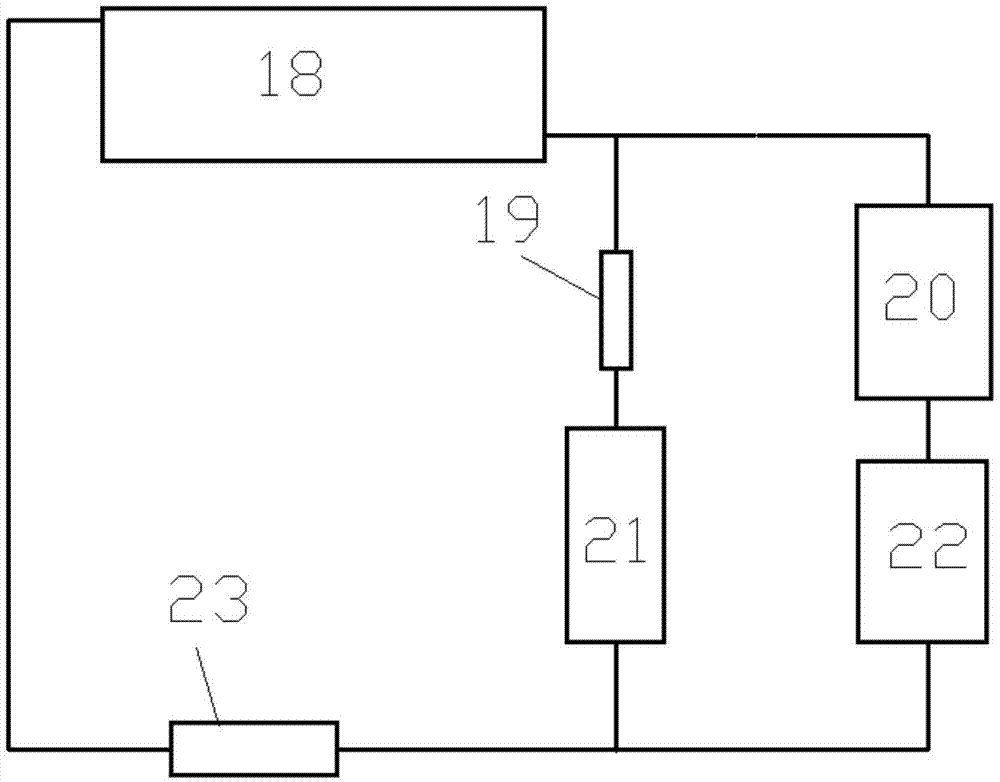 Loop circuit heat tube type solar energy system