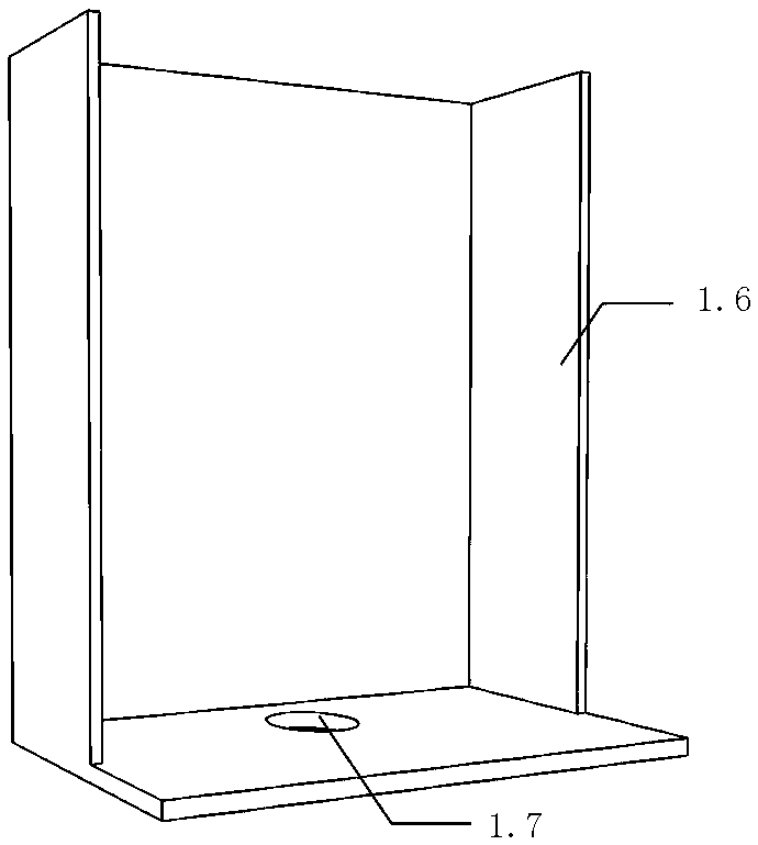 Connecting-fixing device for cascaded shape of ceiling, ceiling system and construction method