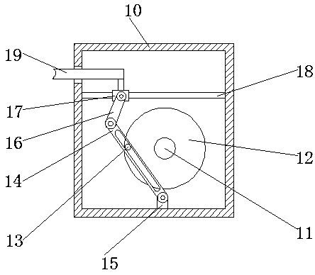 A construction material lifting device