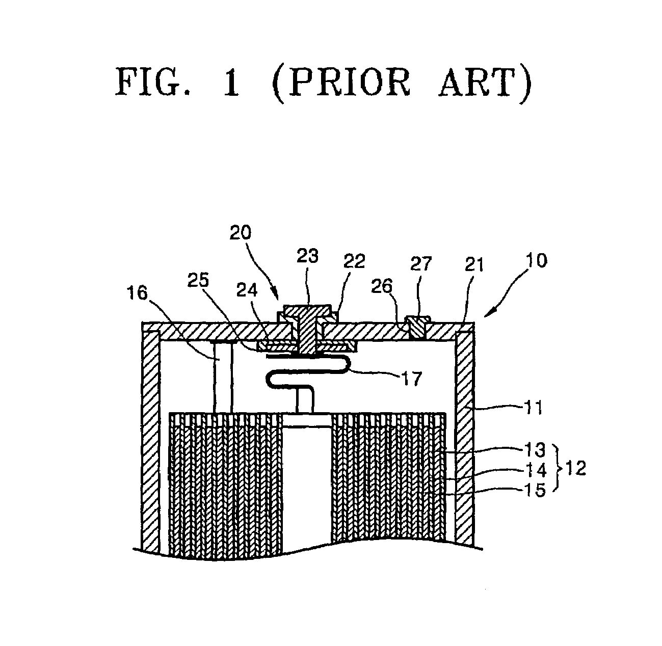 Secondary battery including improved cap assembly and plug for the secondary battery