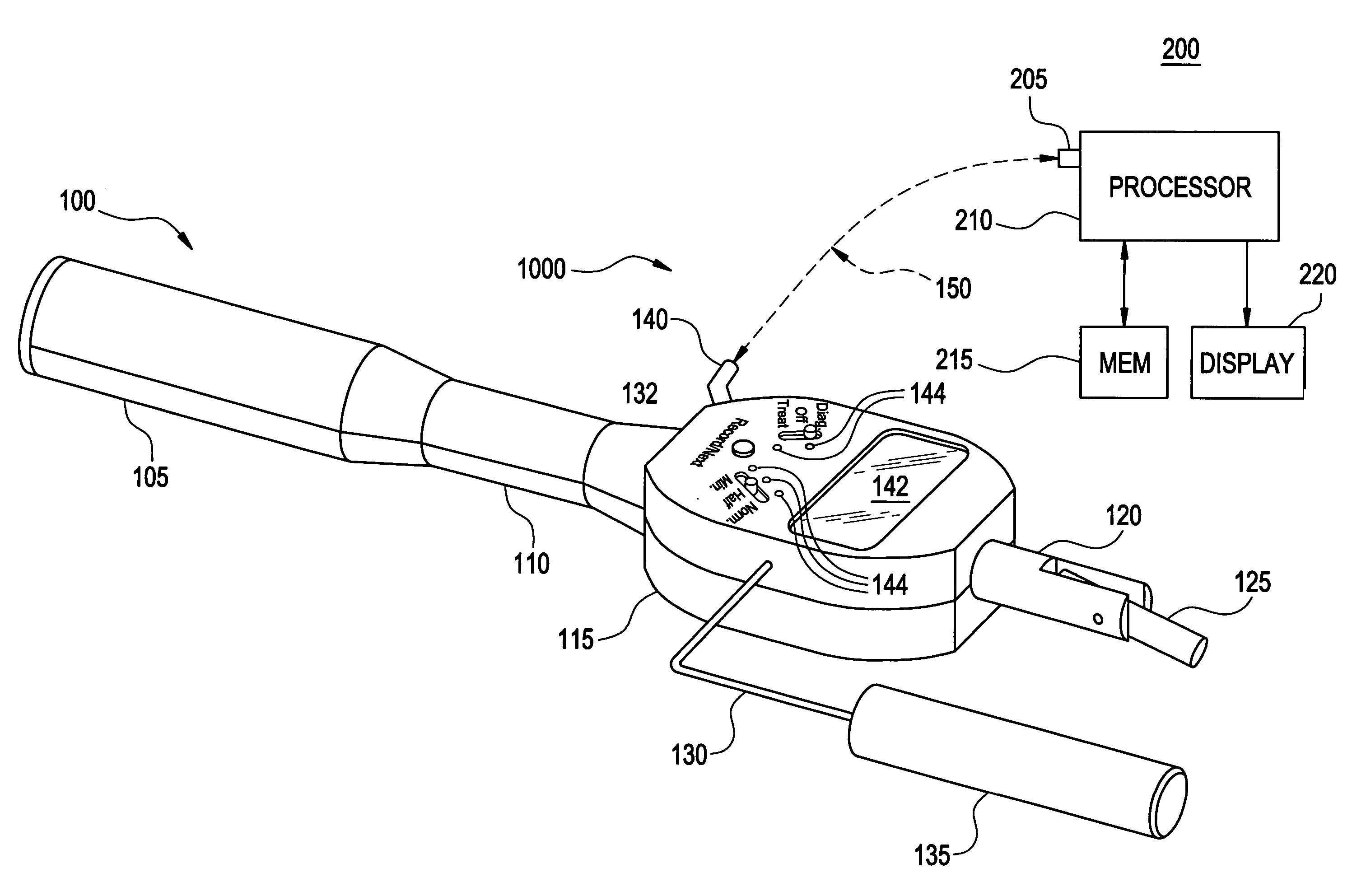 Electronic acupuncture device and system, and method of managing meridian energy balance data of a patient