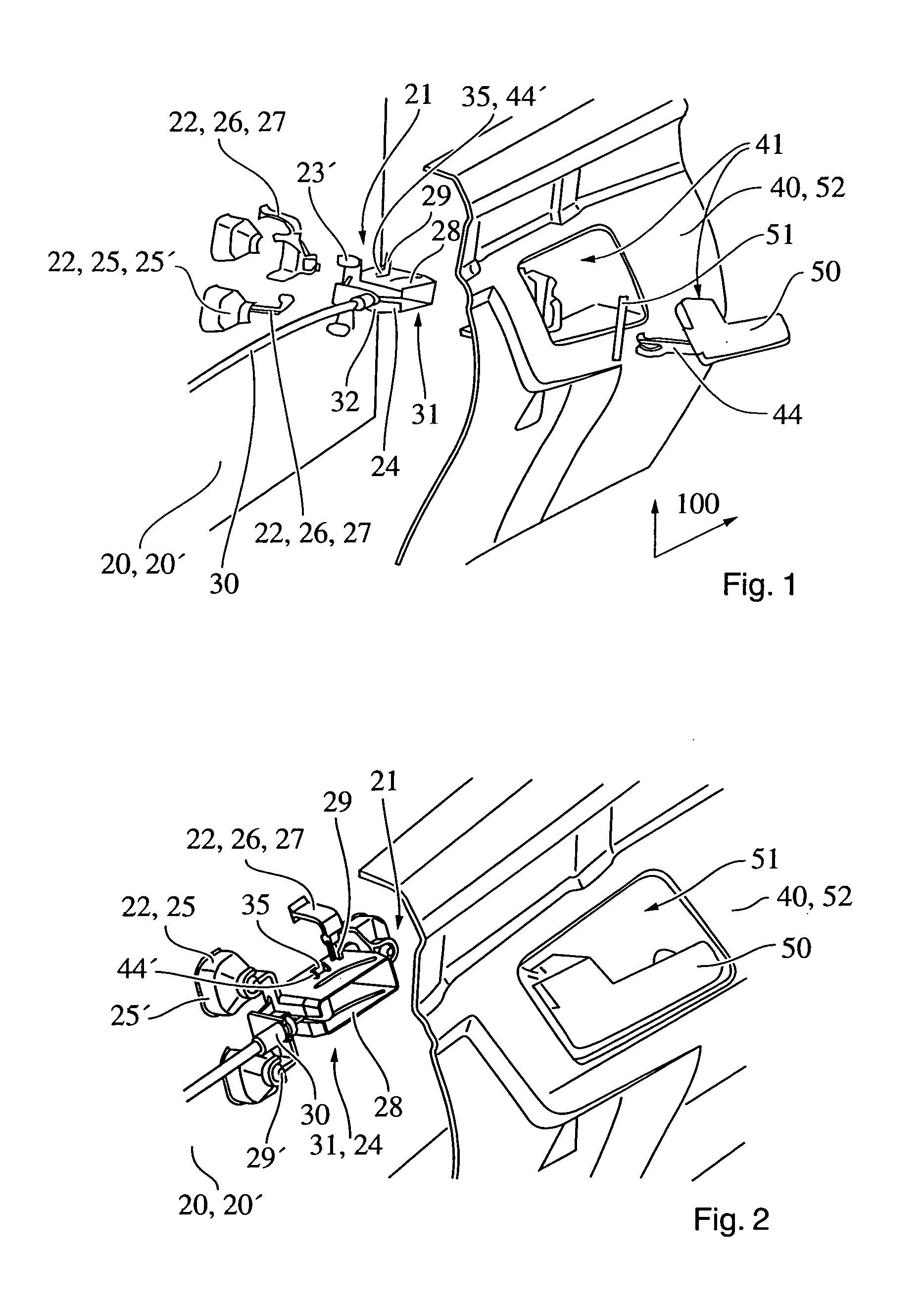 Door arrangement and assembly method for door arrangment