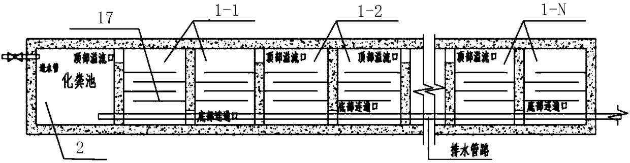 A device, system and method for automatically controlling the attenuation and discharge of medical radioactive wastewater