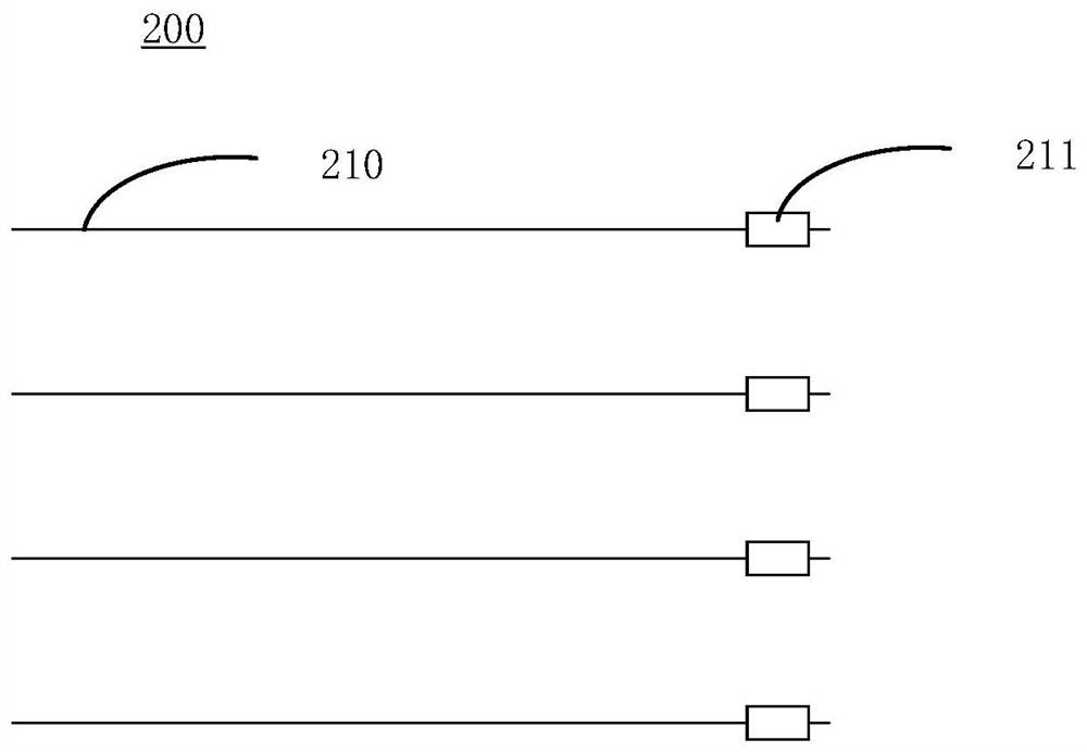 Word line structure and semiconductor memory