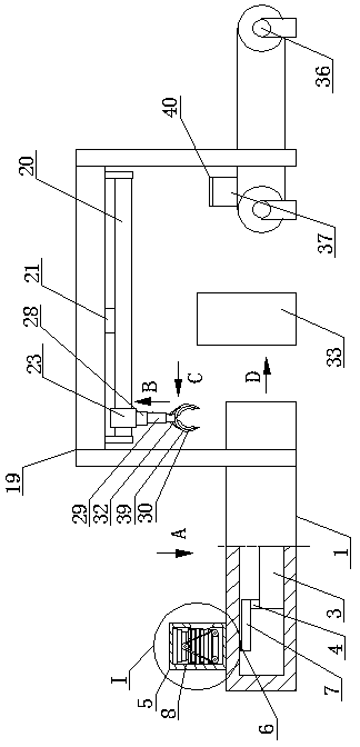Garment production and machining conveyance device