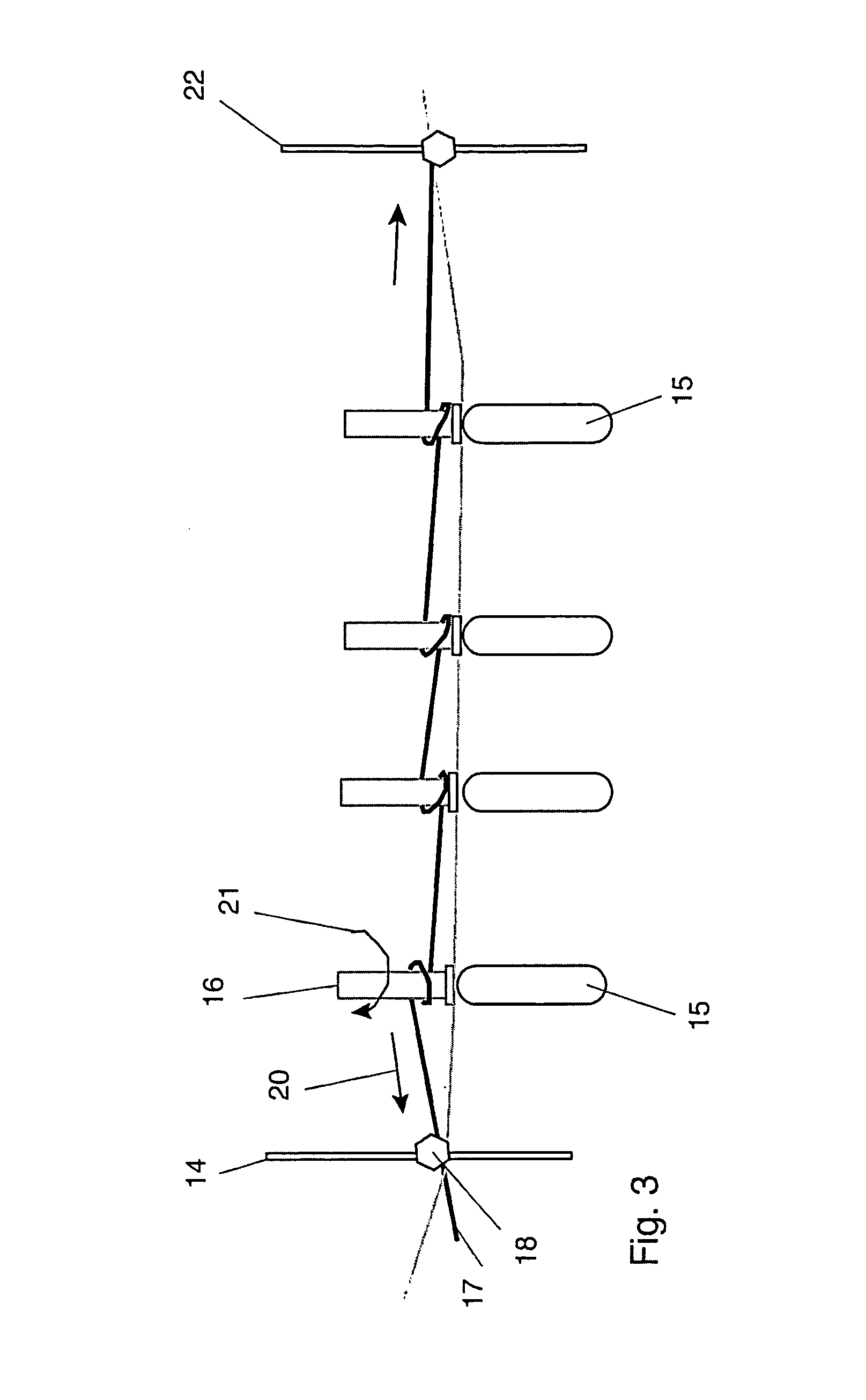 Implant-supported braced dental bridge armature made from composite material, and method for manufacturing the armature