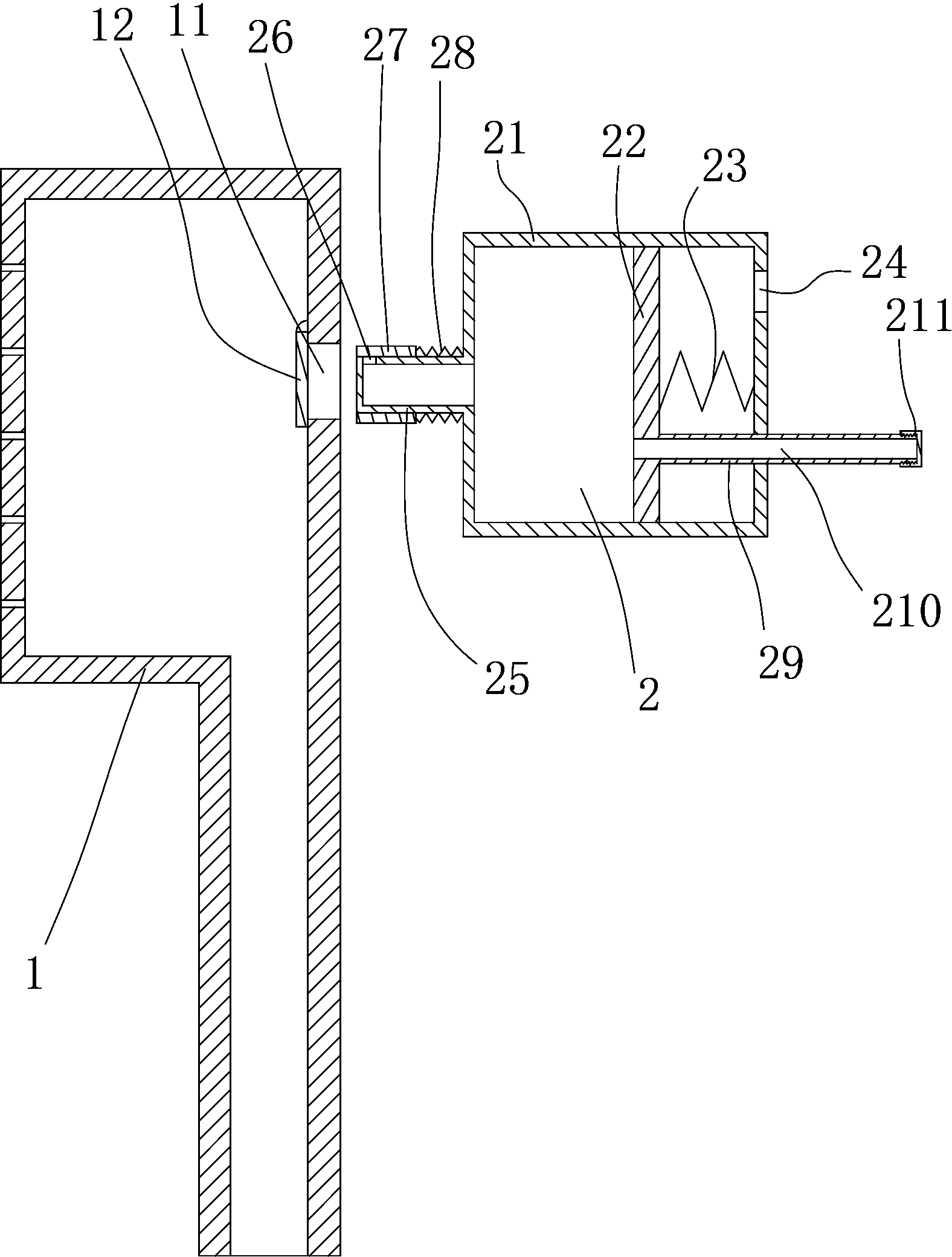 Shower head liquid injection device