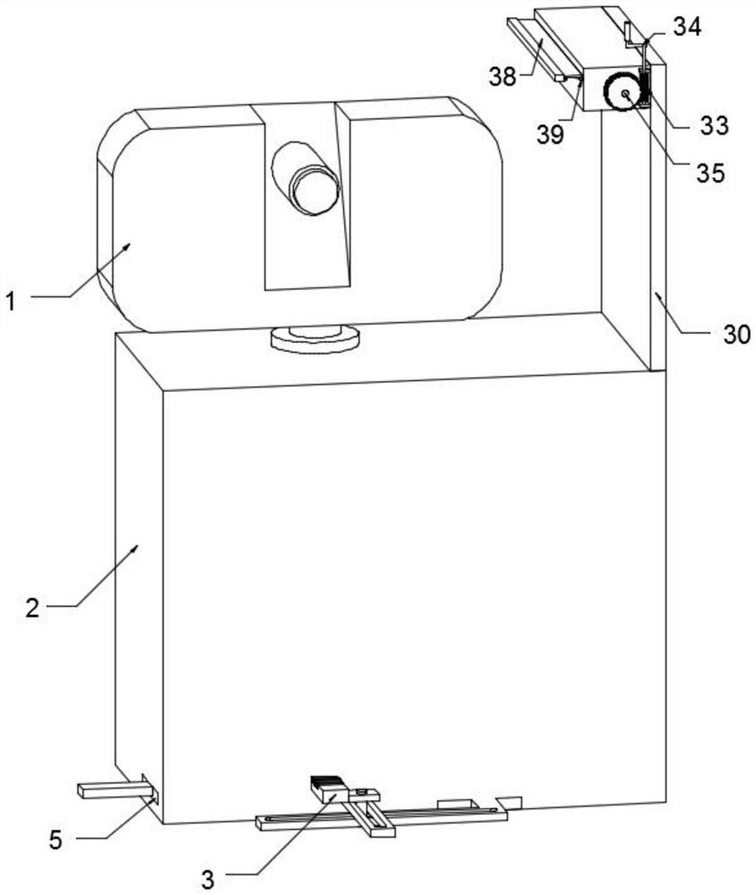 Ground three-dimensional laser scanner and use method