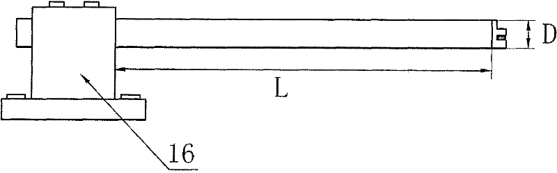 Double-stage tuned mass damper vibration damping-based boring rod structure