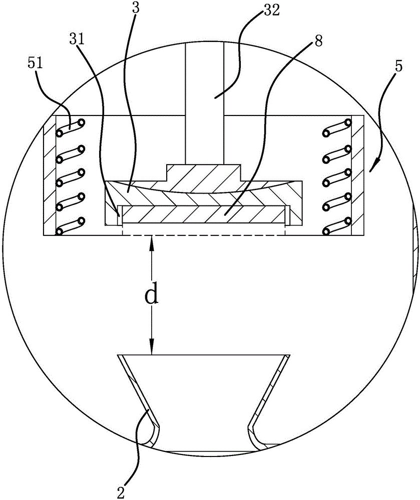 Silicon carbide single crystal manufacturing device
