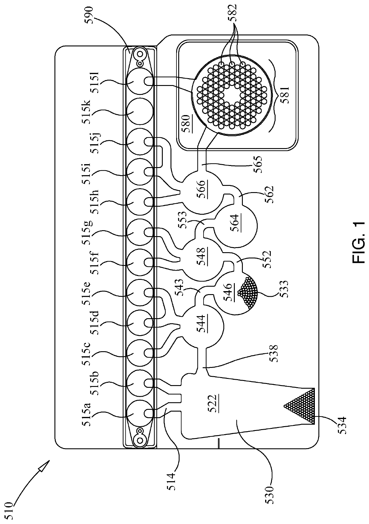 Systems and methods for point of use evacuation of an array