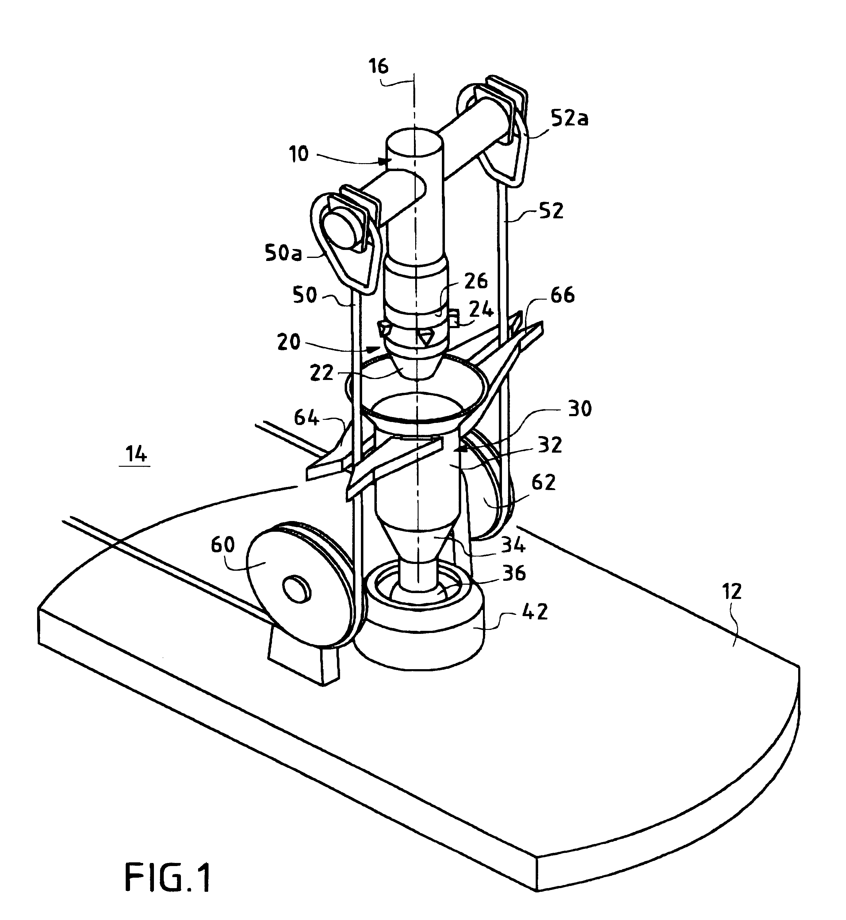 Apparatus for securing a tubular structure to an anchor