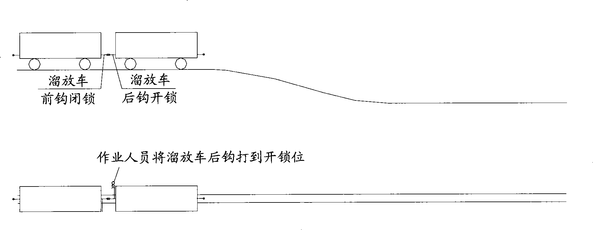 Lower lockpin body, double-acting coupler and coupler buffering mechanism